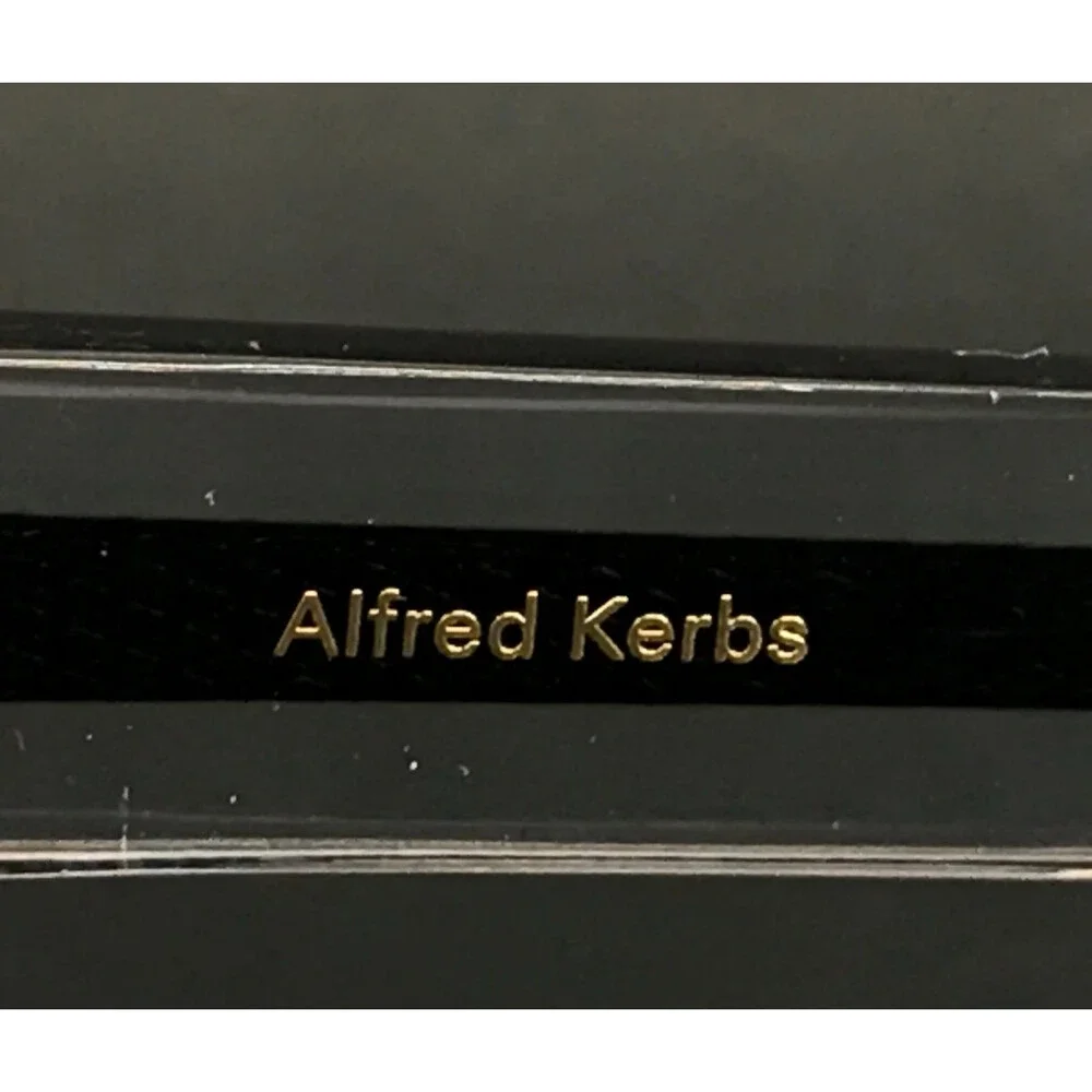 Alfred Kerbs Eyeglasses Frames Anita 001/300 Clear Black Full Rim 50-20-140